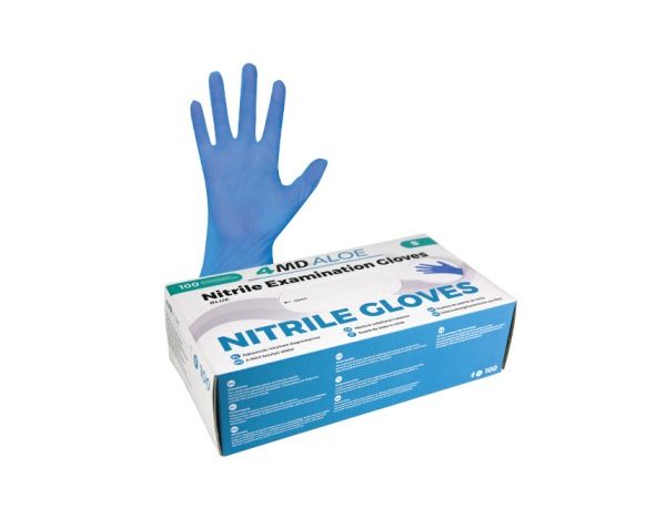 Eldobható vizsgálókesztyű 4MD ALOE