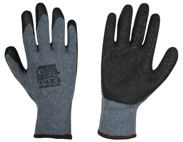 Poliészter-pamut munkakesztyű kisebb súlyú porózus latex bevonat BREEZE LITE KS4002 GB