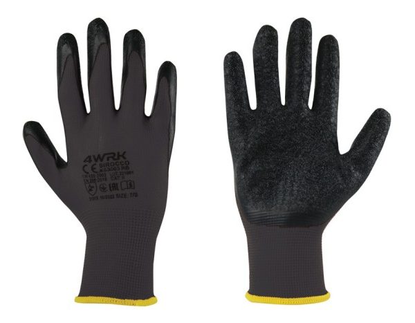 Poliészter munkakesztyű porózus latex bevonattal SIROCCO KS3003
