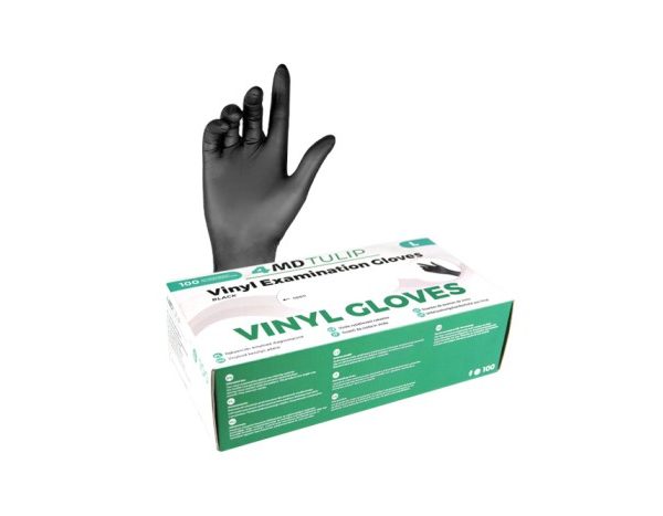 Vinil vizsgálókesztyű púdermentes 4MD TULIP